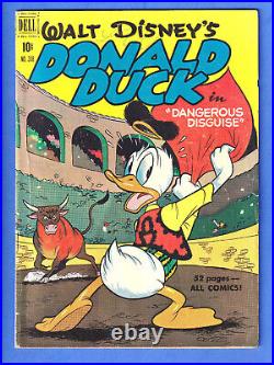 Four Color #308 Walt Disney's Donald Duck in Dangerous Disguise Carl Barks 1951