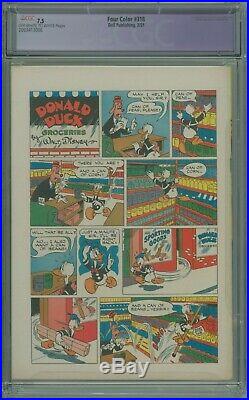 Four Color # 318 CGC 7.5 Restored 1951 Donald Duck #1 Carl Barks