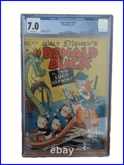 Four Color #318 KEY Carl Barks Donald Duck No Such Varmint Comic 1951 CGC 7.0
