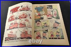 Four Color #322, Dell March 1951, Pork Pig in Roaring Rockets, VG/FN