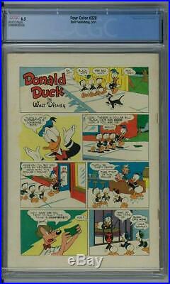 Four Color #328 CGC 6.5 (W) Carl Barks and Bob Moore Art. Donald Duck #2