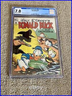 Four Color 328 (Donald Duck #2) CGC 7.0 OWithWhite (California Gold Rush) CGC #002