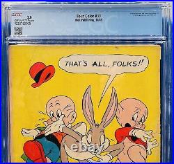 Four Color #33 (1943) Bugs Bunny Elmer Fudd & Porky Pig App Cgc 2.0