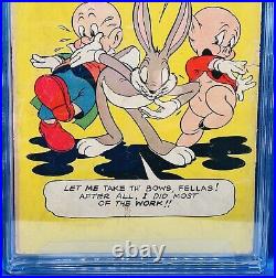 Four Color #33 (1943) Bugs Bunny Elmer Fudd & Porky Pig App Cgc 2.0