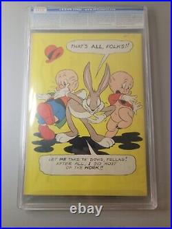 Four Color #33 (1943) Bugs Bunny Elmer Fudd & Porky Pig App Cgc 4.0
