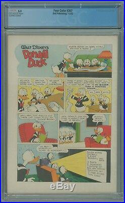 Four Color # 367 CGC 5.5 FN- Carl Barks Donald Duck 1952 Dell Publishing