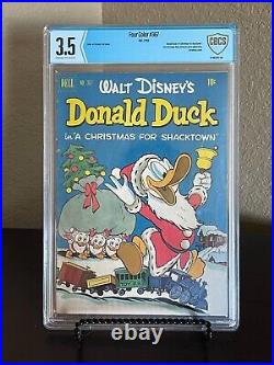 Four Color #367 Walt Disney's Donald Duck in A Christmas for Shacktown CBCS 3.5