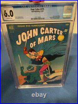 Four Color 375 John Carter of Mars 1952 1st Deja Thoris CGC 6.0