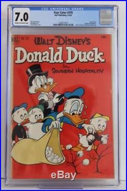 Four Color #379 CGC 7.0 FN/VF Dell 1952 Uncle Scrooge & Donald Duck