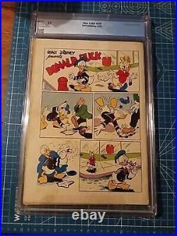 Four Color 379 Donald Duck Dell Comics 1952 CGC 3.5 GR6-35 Ist Scrooge On Cover