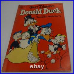 Four Color #379 VG+ Donald Duck in Southern Hospitality 1952 Dell Carl Barks