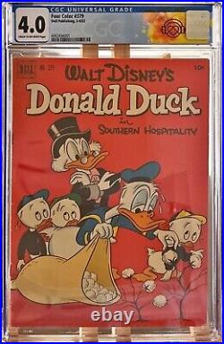 Four Color #379 Walt Disney's Donald Duck in Southern Hospitality 1951 CGC 4.0