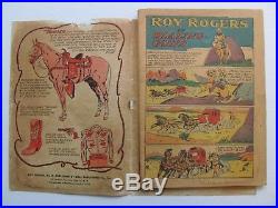 Four Color #38 (1944) Roy Rogers 1st Western photo cover. From IRS Collection