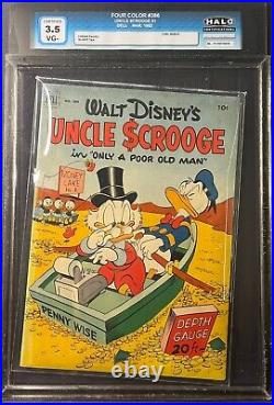 Four Color #386 (1952) HALO 3.5 1st Uncle Scrooge Comic