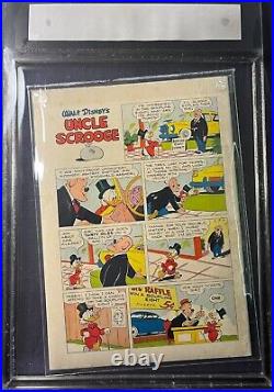 Four Color #386 (1952) HALO 3.5 1st Uncle Scrooge Comic