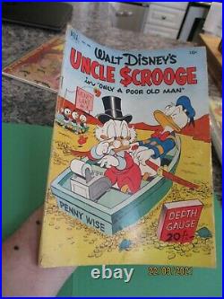 Four Color #386 1952 Uncle Scrooge #1 Only a Poor Old Man Carl Barks FC 386