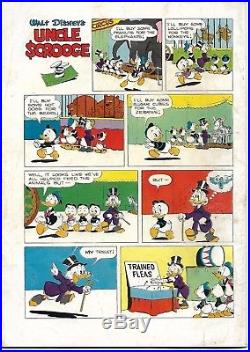 Four Color #386,456&495 Uncle Scrooge VERY FIRST 3 ISSUES 1952-53 DellCharity