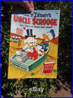 Four Color #386 CBCS HIGH GRADE Dell 1952 Donald Duck! Uncle Scrooge #1! DISNEY