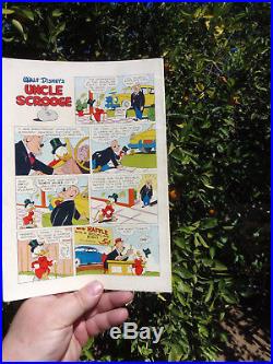 Four Color #386 CBCS HIGH GRADE Dell 1952 Donald Duck! Uncle Scrooge #1! DISNEY