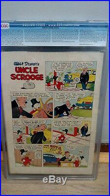 Four Color #386 CGC 4.0 Dell 1952 Uncle Scrooge #1