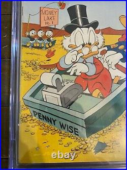 Four Color 386 CGC 4.5 Uncle Scrooge 1 by Carl Barks Only a poor old man