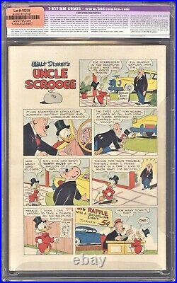 Four Color #386 CGC 6.0 OW-W Dell 1952 Uncle Scrooge