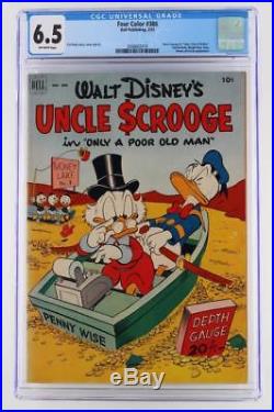 Four Color #386 CGC 6.5 FN+ -Dell 1953- Donald Duck App Uncle Scrooge #1