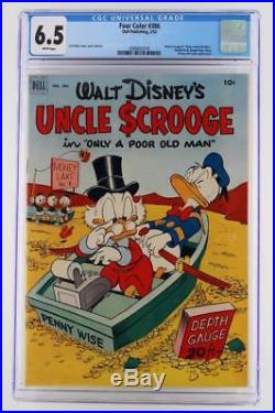 Four Color #386 CGC 6.5 FN+ -Dell 1953- Donald Duck App Uncle Scrooge #1