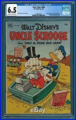 Four Color #386 CGC 6.5 Uncle Scrooge #1 Only a Poor Old Man
