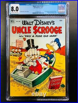 Four Color #386 CGC 8.0 1952 1st Scrooge Cover