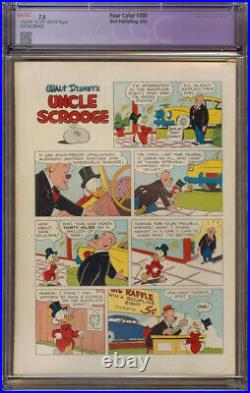 Four Color #386 CGC (R) 7.0 (1952 Dell) Uncle Scrooge #1 Carl Barks Cover & Art