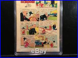 Four Color #386 Cgc 4.0 Dell Golden Age/carl Barks Scripts, Art/uncle Scrooge#1