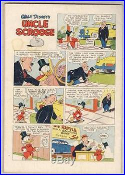 Four Color #386 G/VG 1952 Uncle Scrooge by Carl Barks begins