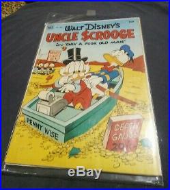 Four Color #386 (Uncle Scrooge #1) Carl Barks Art Disney Dell 1953