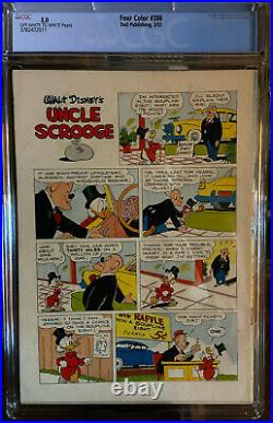 Four Color #386 Uncle Scrooge #1 Carl Barks Off White To White Cgc 5.0