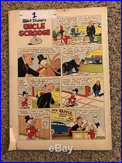 Four Color #386 (Uncle Scrooge #1) Uncle Scrooge Carl Barks Disney 1952