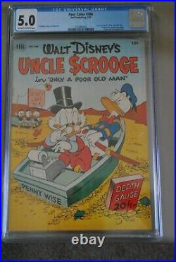Four Color 386 cgc 5.0 Uncle Scrooge #1