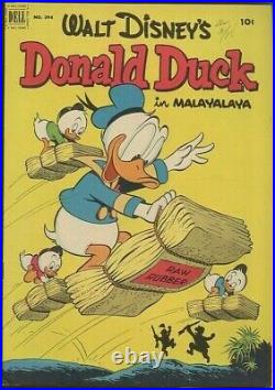 Four Color #394 (1952) Fn 6.0 Donald Duck Carl Barks Cover Golden Age Dell