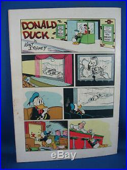 Four Color 394 Donald Duck F Vf Malayalaya Classic Barks Cover 1952