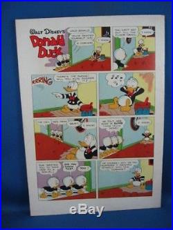 Four Color #422 Walt Disney's Donald Duck The Gilded Man 1952, BARKS F