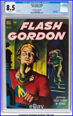 Four Color #424 CGC 8.5. Flash Gordon. Edgar Church Mile High. Highest Graded
