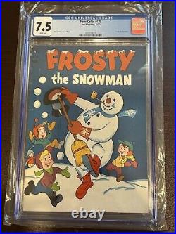 Four Color #435 Frosty The Snowman 1952 Golden Age- CGC Graded VF @ 7.5