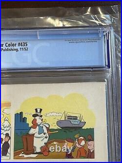 Four Color #435 Frosty The Snowman 1952 Golden Age- CGC Graded VF @ 7.5