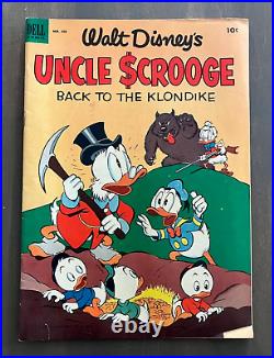 Four Color # 456 1953 Walt Disney's Uncle Scrooge CARL BARKS Golden Age