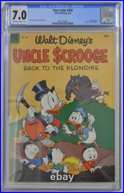 Four Color #456 CGC 7.0 1953 Carl Barks art / story UNCLE SCROOGE #2