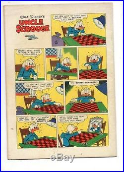 Four Color #456 UNCLE SCROOGE #2 BARKS ART VG/FN 5.0 Off-White Pages 1953! 386