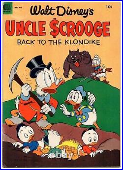 Four Color #456 (Uncle Scrooge #2) FN/VF 7.0 OWithWH Pgs Carl Barks 1953