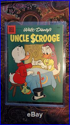 Four Color #456, Uncle Scrooge #8, 16, 17, 22, 23, 27-32, 34 VF NM High Grade