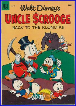 Four Color 456 Uncle Scrooge Back To The Klondike Vg