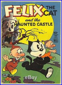 Four Color #46 1944 VG 4.0 River City Pedigree Felix the Cat Dell Comic